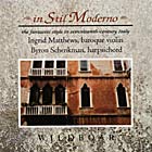 cover of cd: in Stil Moderno